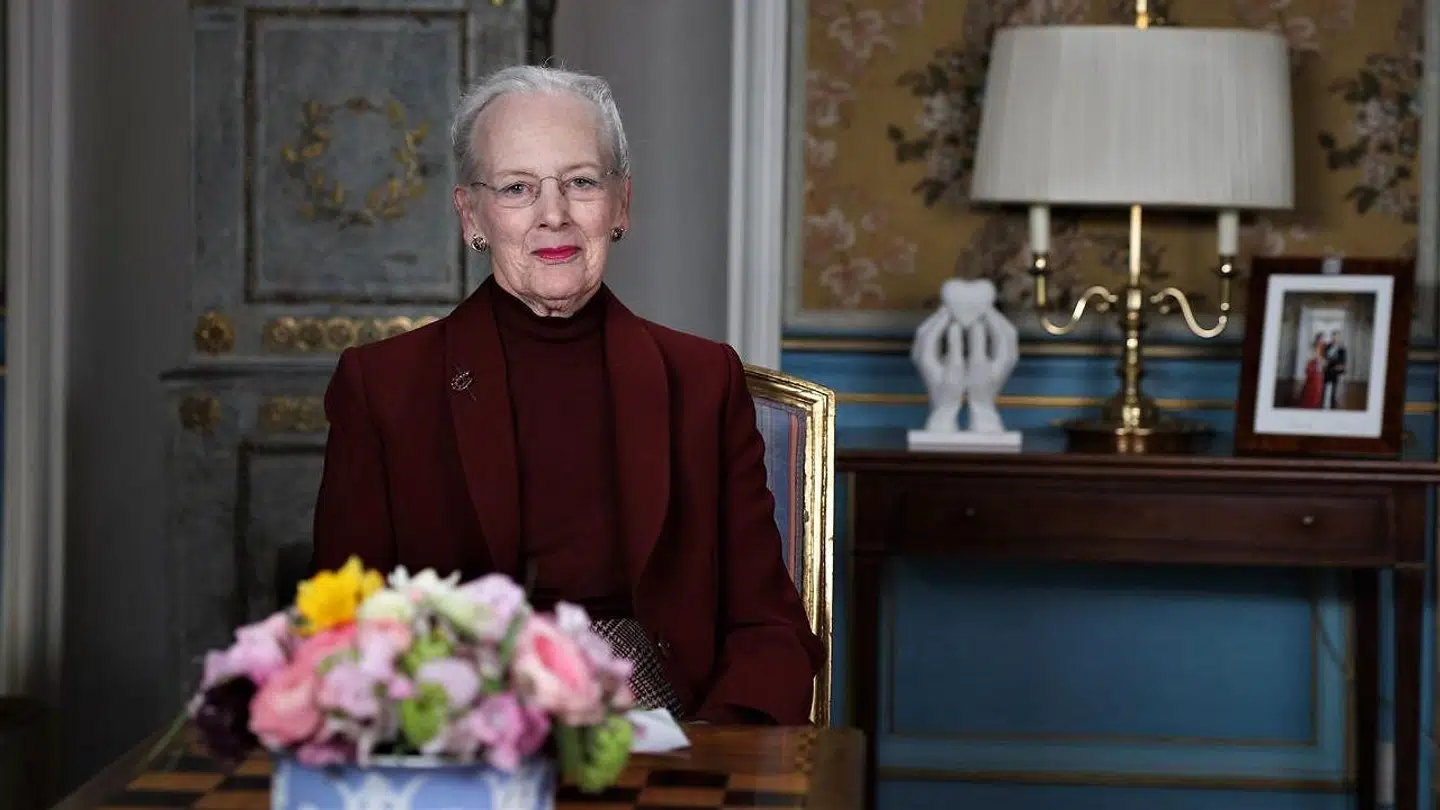 Dronning Margrethe talte tirsdag til danskerne fra Fredensborg Slot.