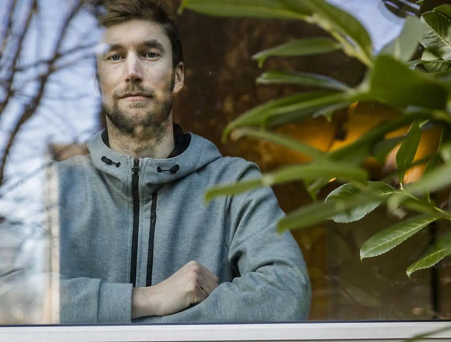 Peter Michelsen er i karantæne i Gentofte. Han er testet positiv for coronavirus.