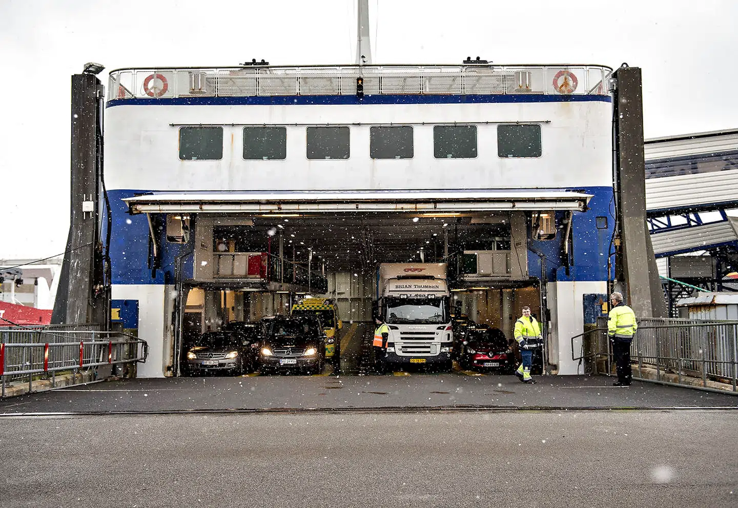 Det kniber med at få fyldt Læsø Færgen op.