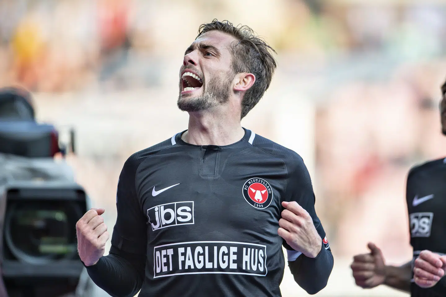 Den tidligere FCM-anfører Jakob Poulsen forlader Australien til sommer, når hans kontrakt udløber. (Arkivfoto) Henning Bagger/Ritzau Scanpix