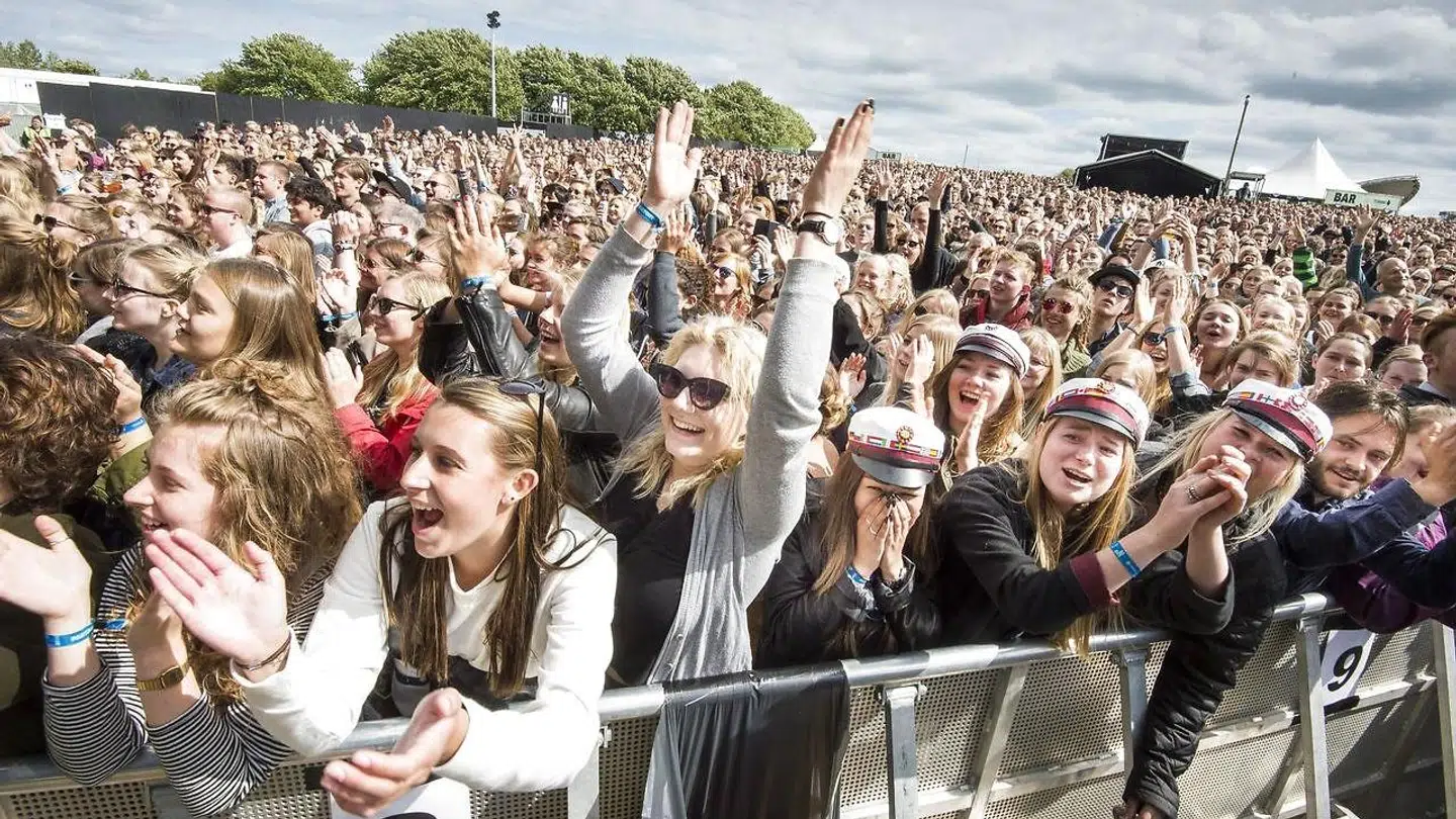Arkivfoto. Gæster under en koncert på Northside Festival.