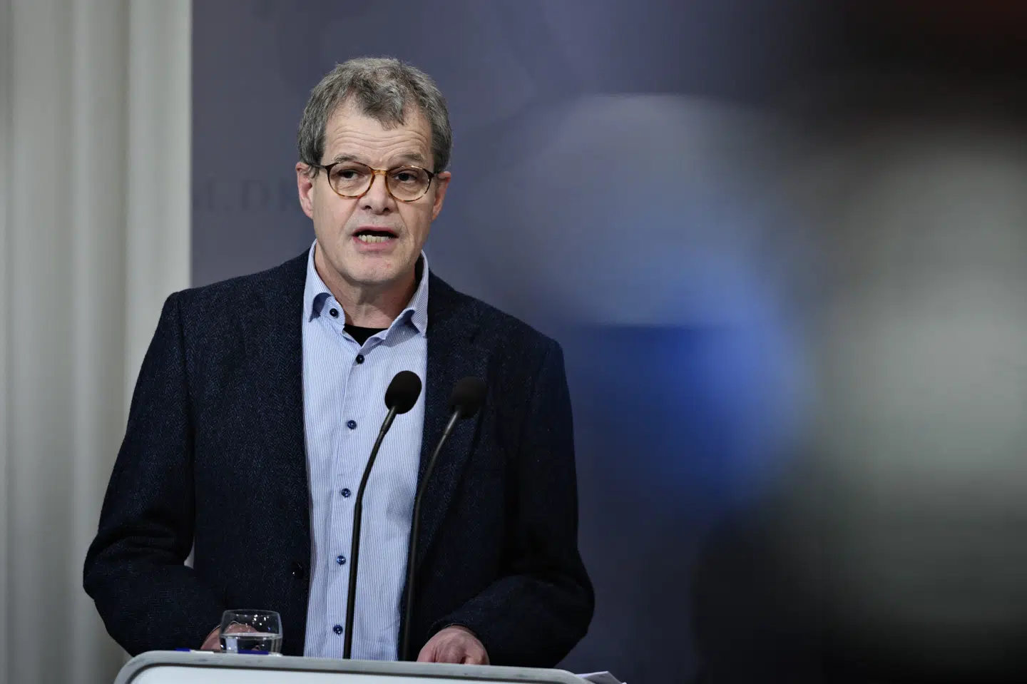 Faglig direktør i Statens Serum Institut Kåre Mølbak fortæller til DR Detektor, at myndighederne forbereder sig på smitte hen i sommerperioden. (Arkivfoto) Philip Davali/Ritzau Scanpix