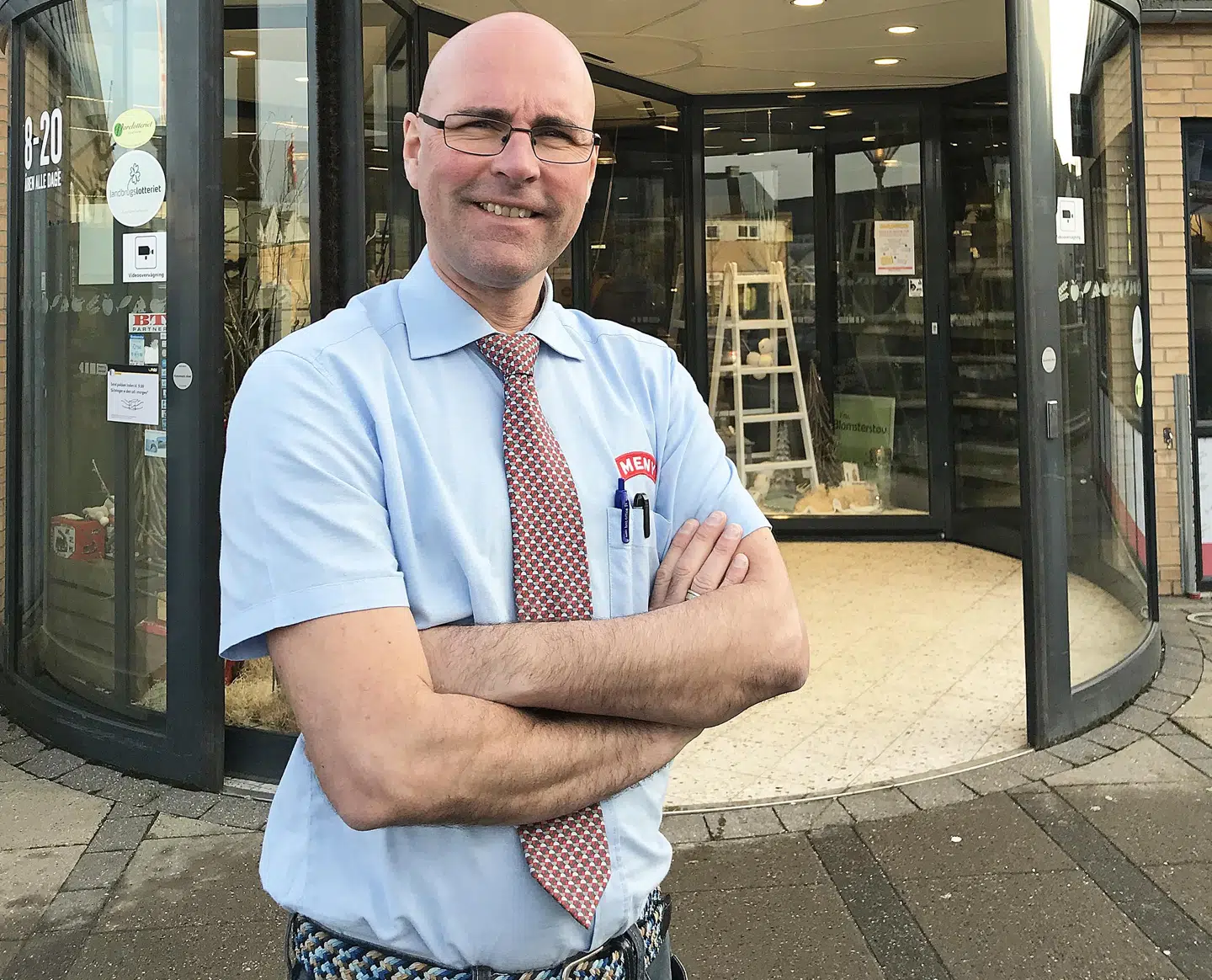 Poul Cullura kører ud med varer til kunder i lokalområdet.