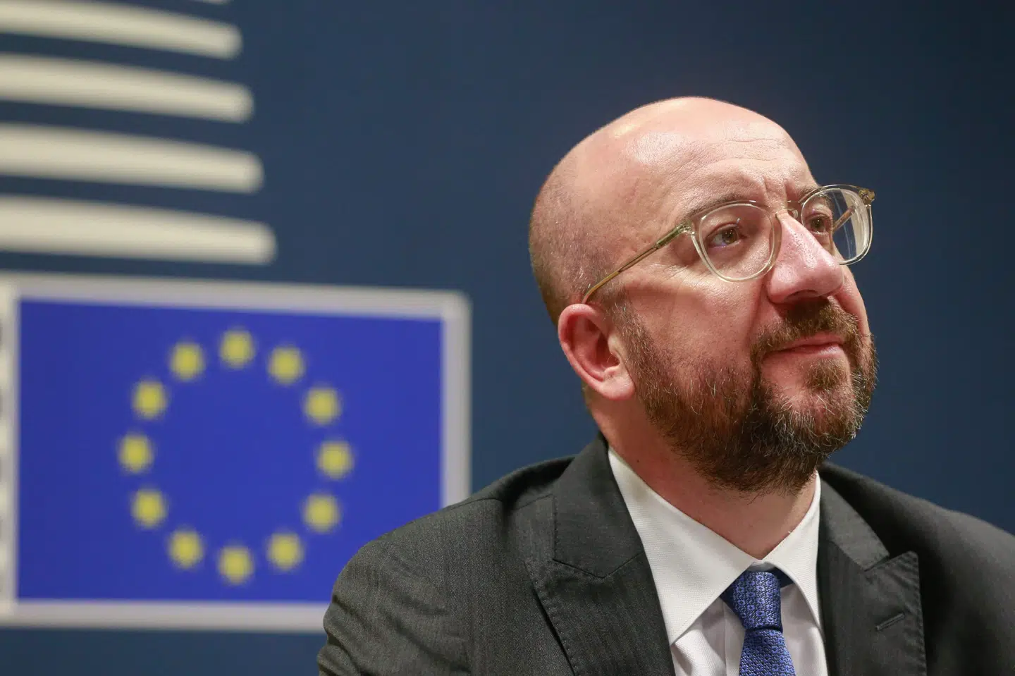 EU-præsident, Charles Michel, har endnu engang indkaldt til topmøde via telefon for at drøfte coronavirusudbruddet. Mødet finder sted tirsdag klokken 17. (Arkivfoto) Stephanie Lecocq/Ritzau Scanpix