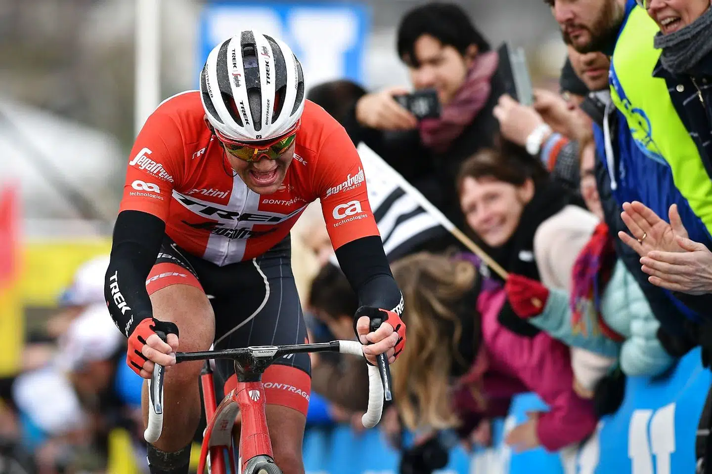 Mads Pedersen blev nummer to ved Flandern Rundt i 2018.