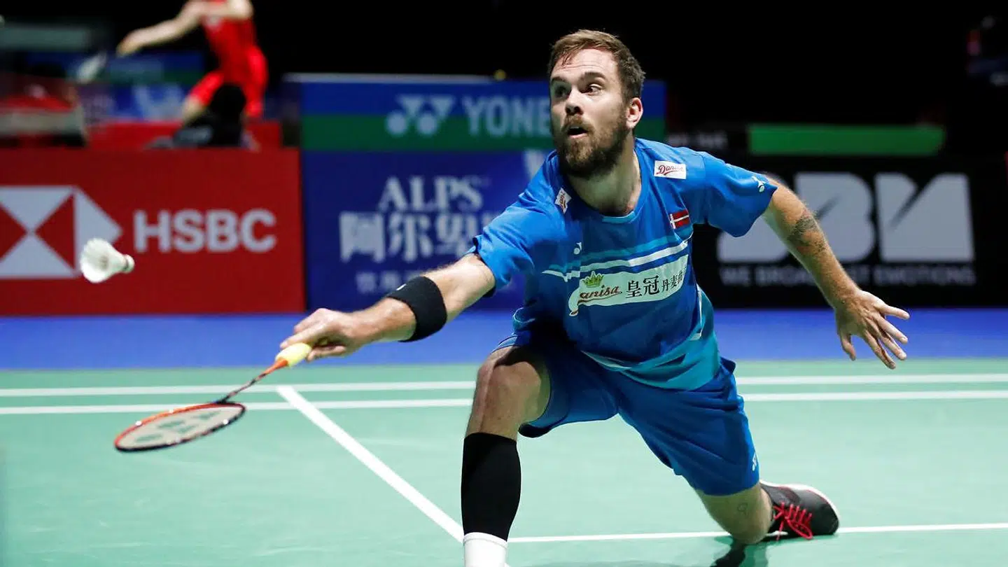 Jan Ø. Jørgensen er en af Danmarks bedste badmintonspillere.
