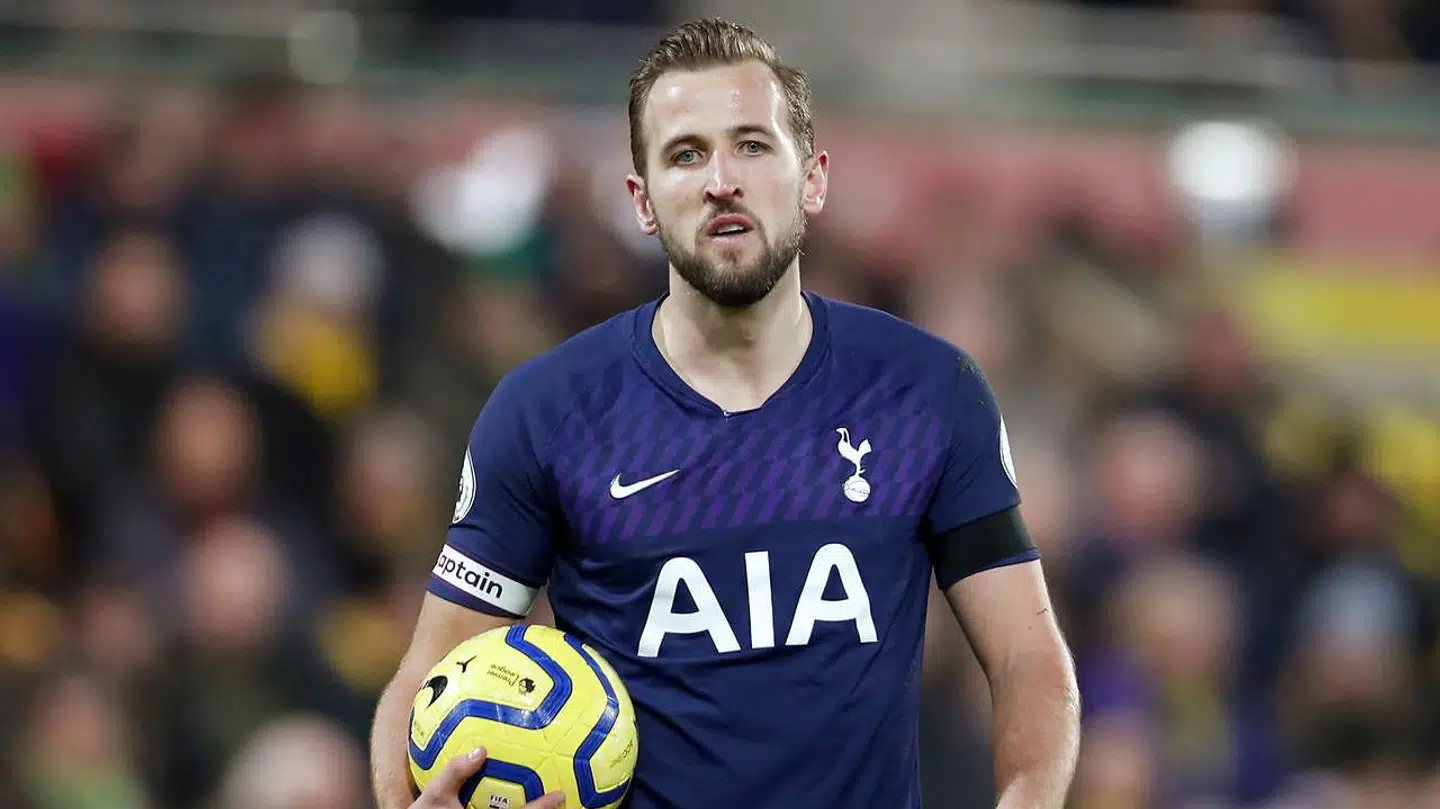Harry Kane spøger på Old Trafford.
