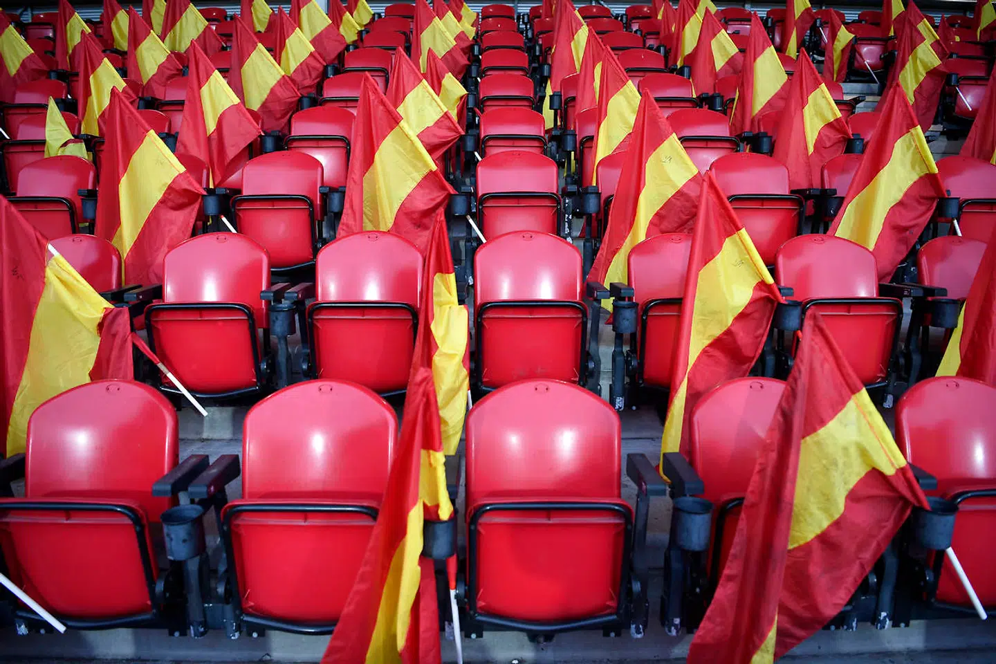 Right to Dream Park i Farum uden tilskuere forud for Superliga opgøret mellem FC Nordsjælland og Brøndby IF søndag den 8. marts 2020. (Foto: Lars Møller/Scanpix 2020)