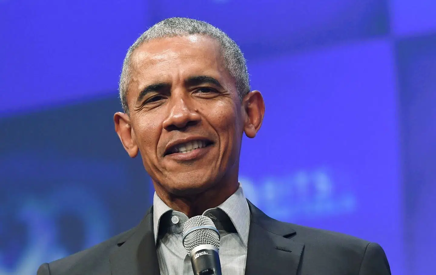 (FILES) In this file photo taken on September 29, 2019 Former US President Barack Obama speaks during the "Bits & Pretzels" start-ups festival in Munich, southern Germany. - Former President Barack Obama has been largely silent about Senator Bernie Sanders' rise in the primary polls. (Photo by Christof STACHE / AFP)