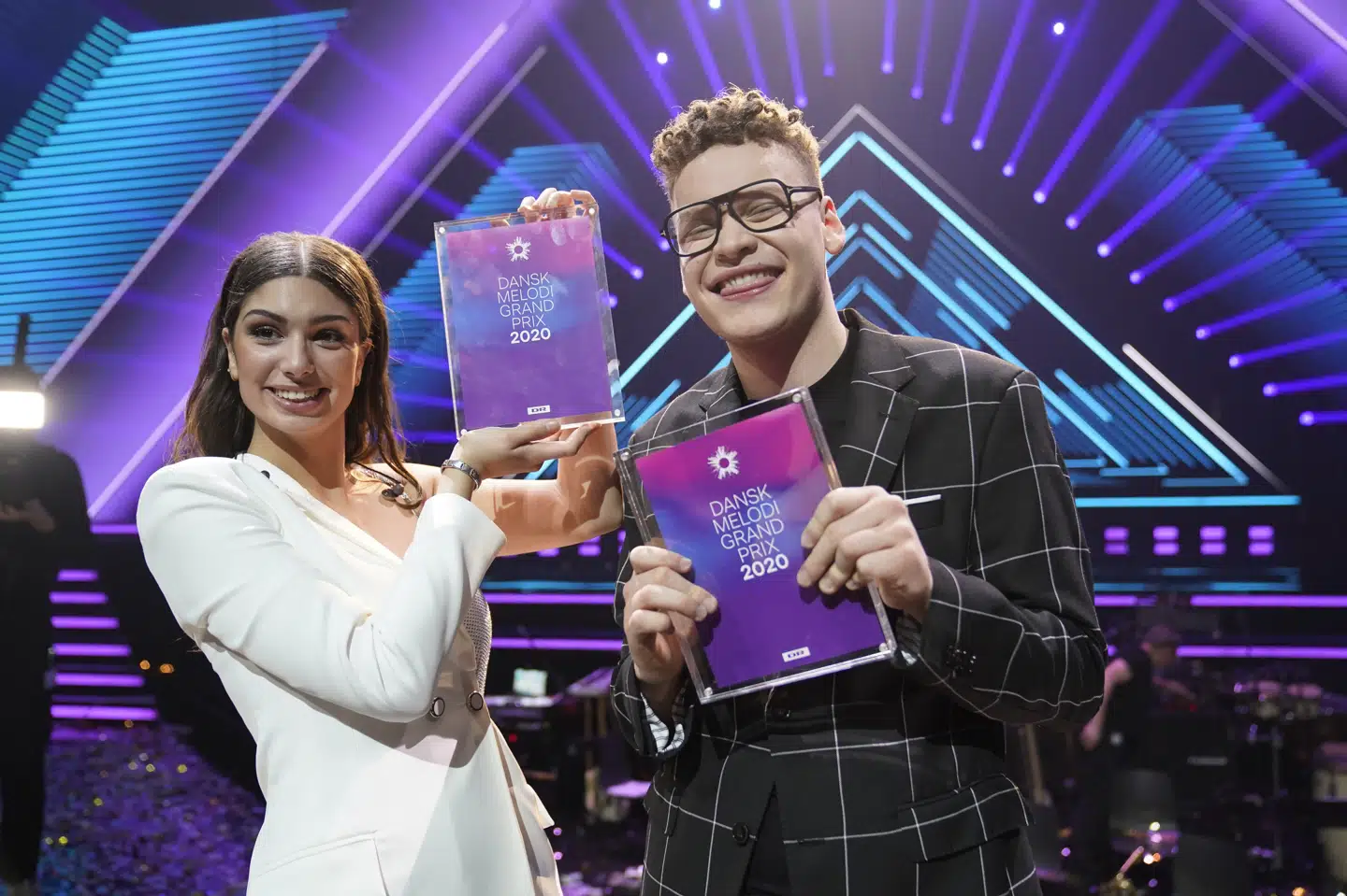 Ben & Tan skal nu repræsentere Danmark ved Eurovision i Rotterdam til maj. Ida Guldbæk Arentsen/Ritzau Scanpix