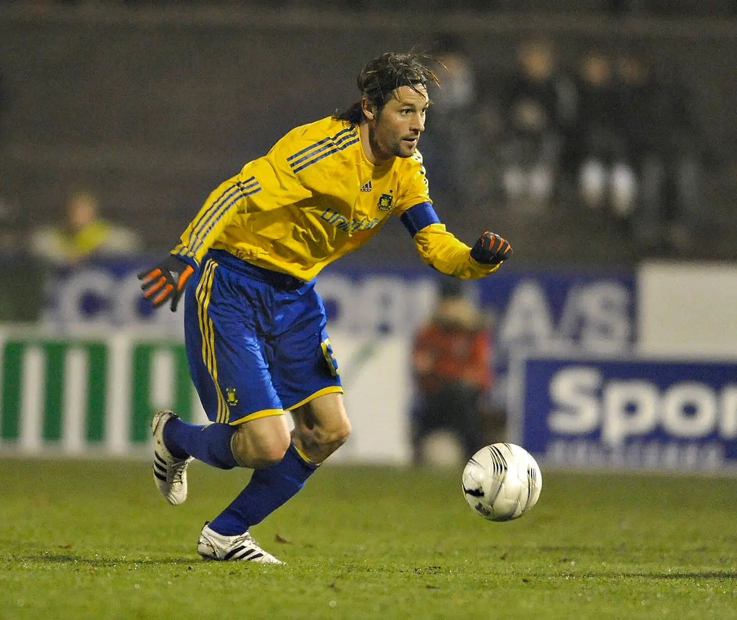 Peter Madsen spille også for Brøndby IF. Her fra en kamp mod Holstebro i 2008.