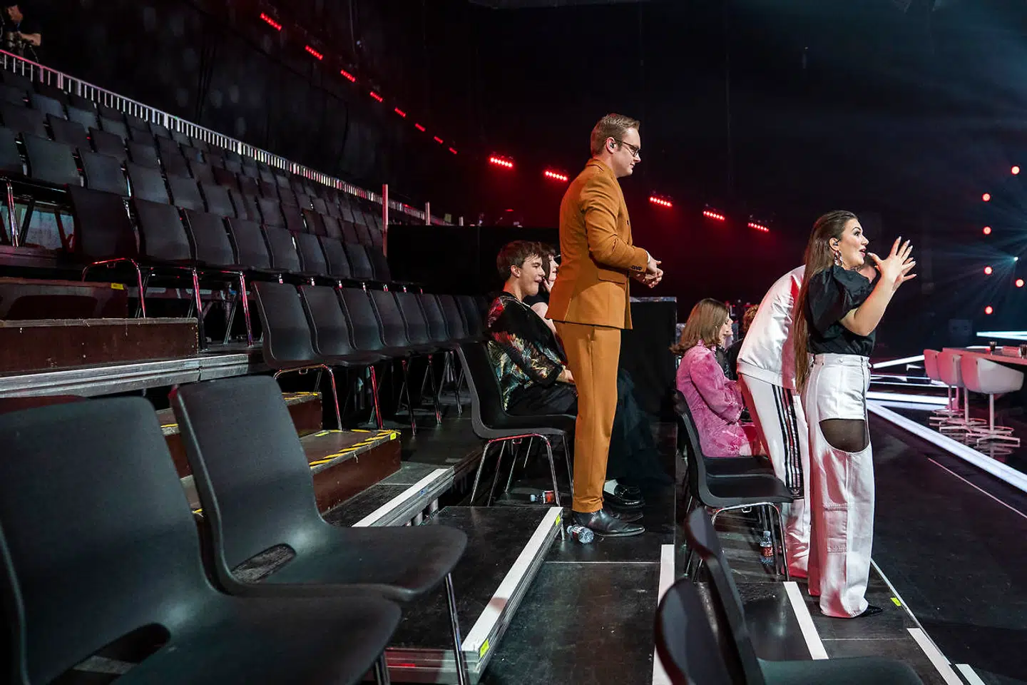 X Factor showet på TV2 blev i går sendt helt uden publikummer.