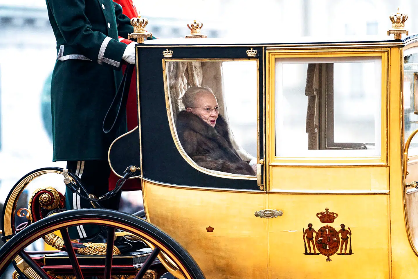 Dronning Margrethe skal på sin fødselsdag køre i karet gennem København.