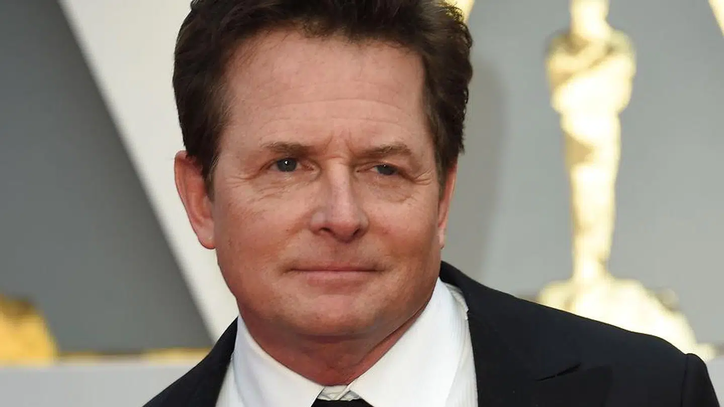 Her ses Michael J. Foz ved Oscar-uddelingen i 2017.