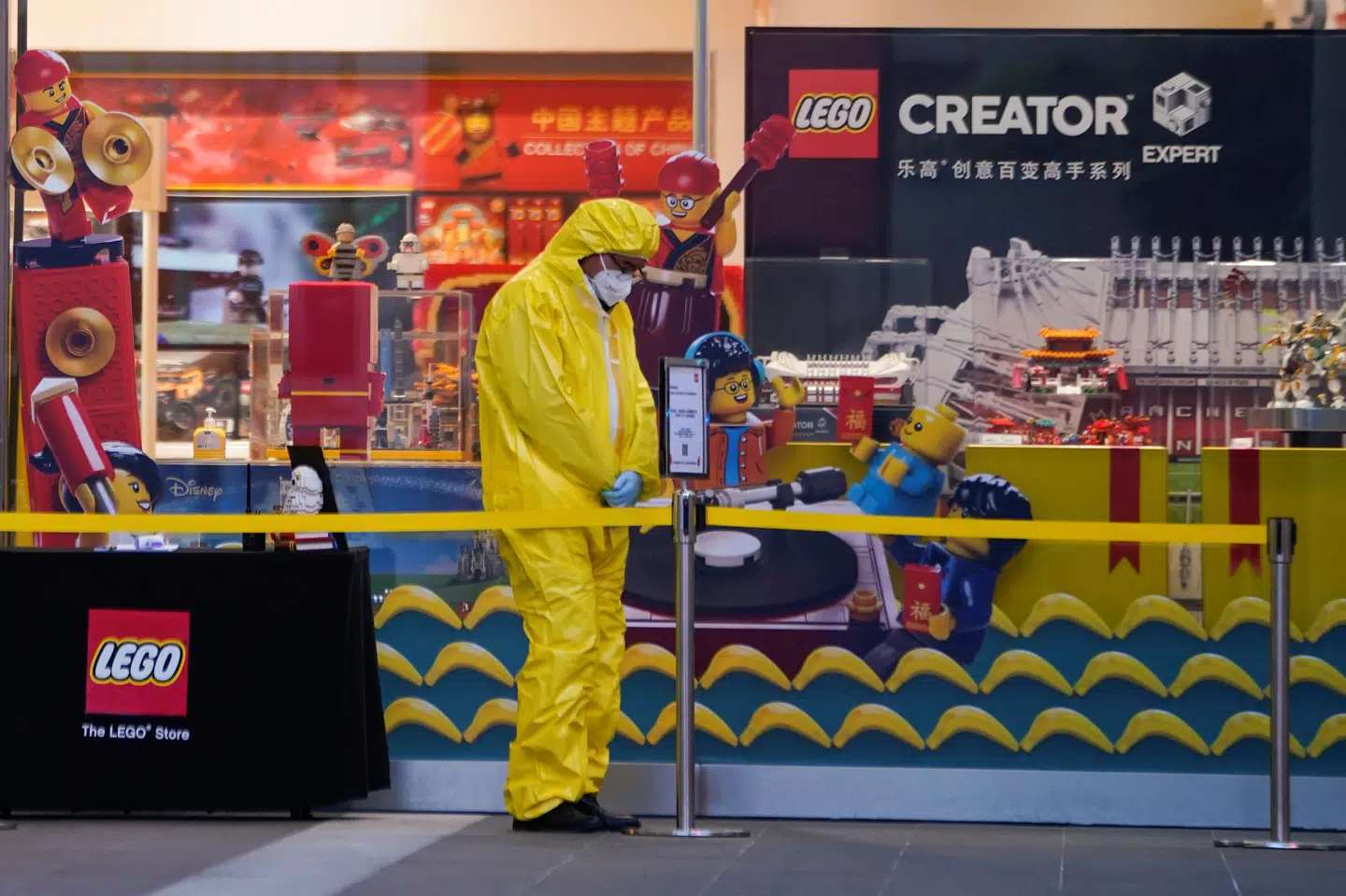 Lego åbnede 80 butikker i Kina i 2019 og planlægger at åbne 80 mere i år. Coronavirusset får ikke indflydelse på planerne, fortæller direktør. (Arkivfoto) Aly Song/Reuters