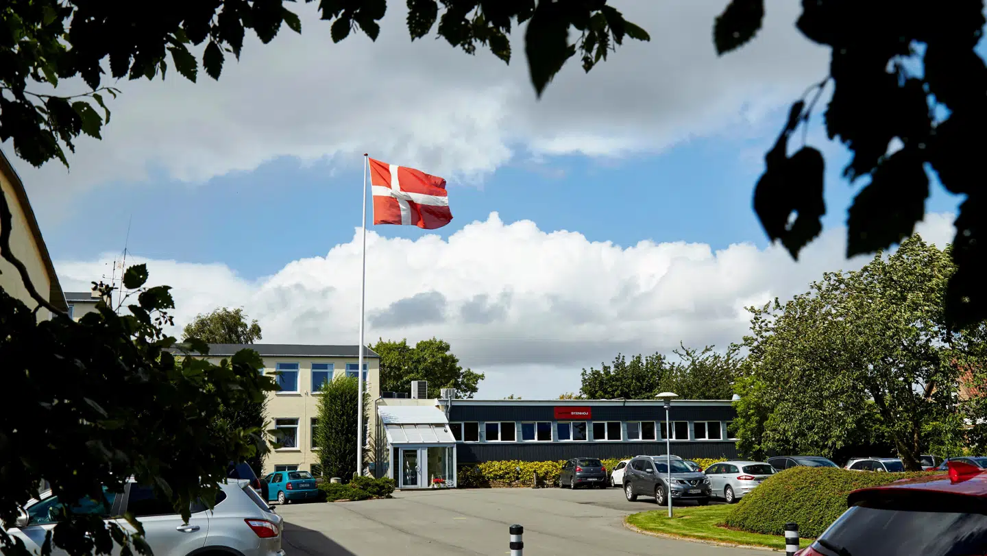 Stenhøj set udefra.