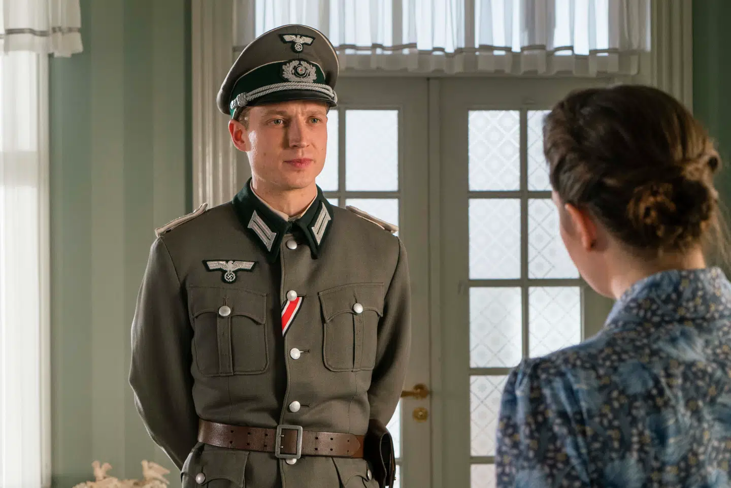 Den tyske løjtnant, der forelsker sig i Amanda.