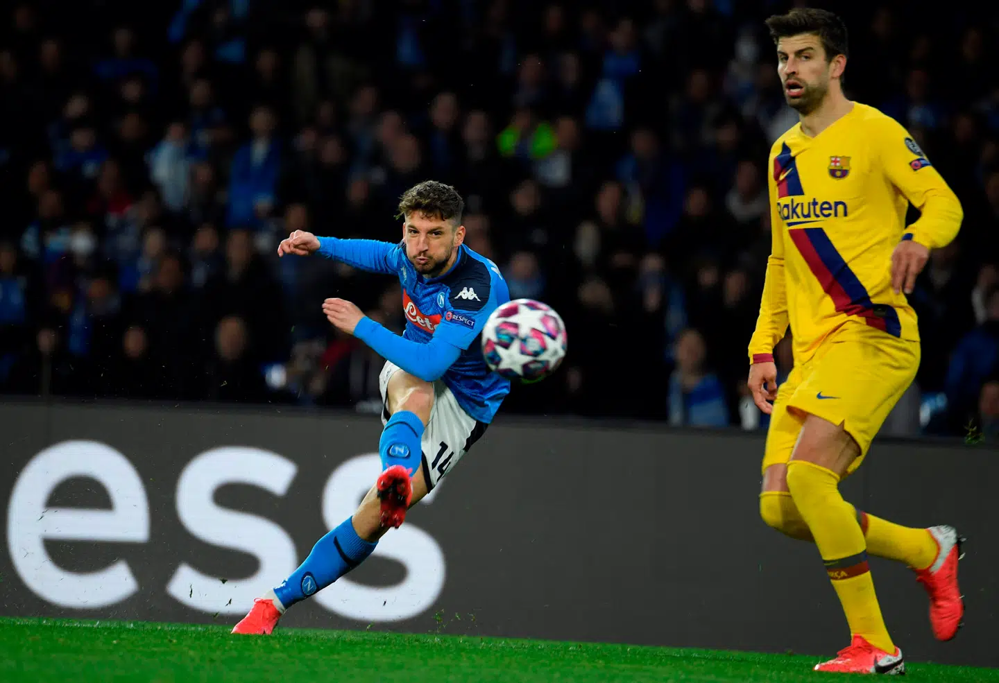Napoli-stjernen Dries Mertens, som scorede i Champions League mod Barcelona tirsdag, har tidligere samarbejdet med Søren Lerby.