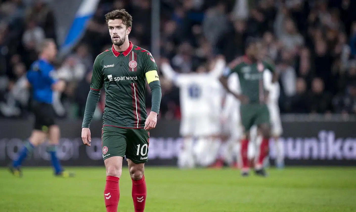Lucas Andersen var frustreret efter nederlaget i Parken.