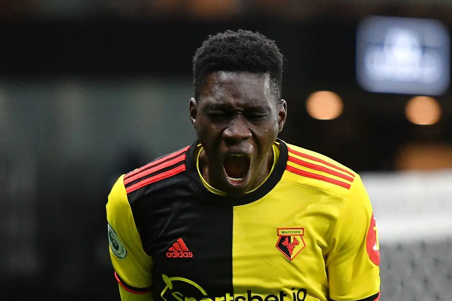 Ismaila Sarr gjorde det onde ved Liverpool lørdag aften.