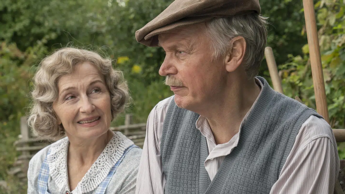 Peter Andreas og fru Andersen.