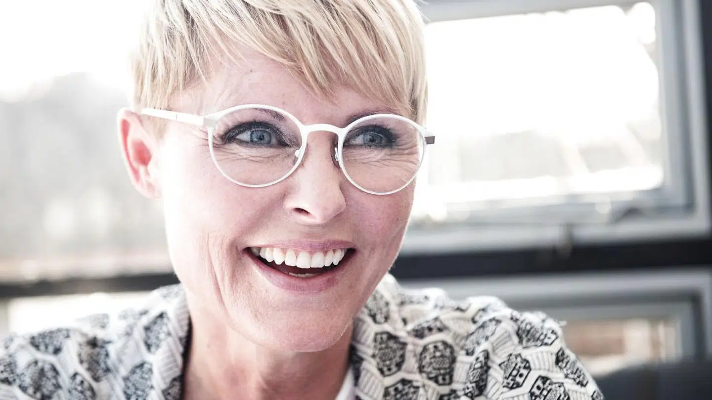 58-årige Line Baun Danielsen driver i dag sin egen freelancevirksomhed - blandt andet med en blog.