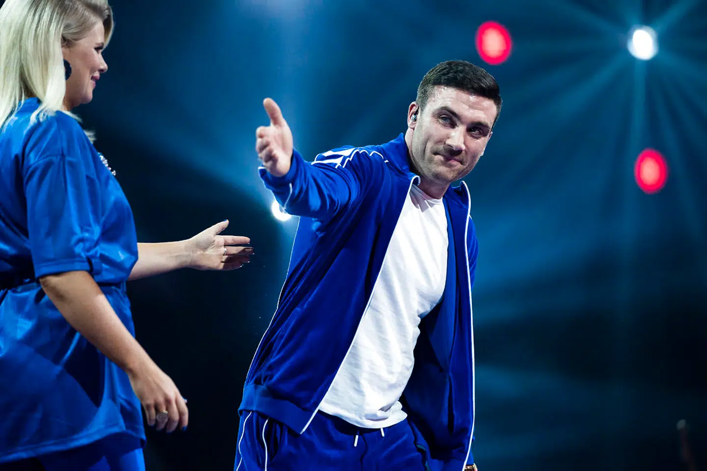 Kali: "Kys Det Nu (Det Satans Liv)" af TV-2. X - Factor liveshow 2, fredag den 28. februar 2020. (Foto: Martin Sylvest/Ritzau Scanpix 2020)