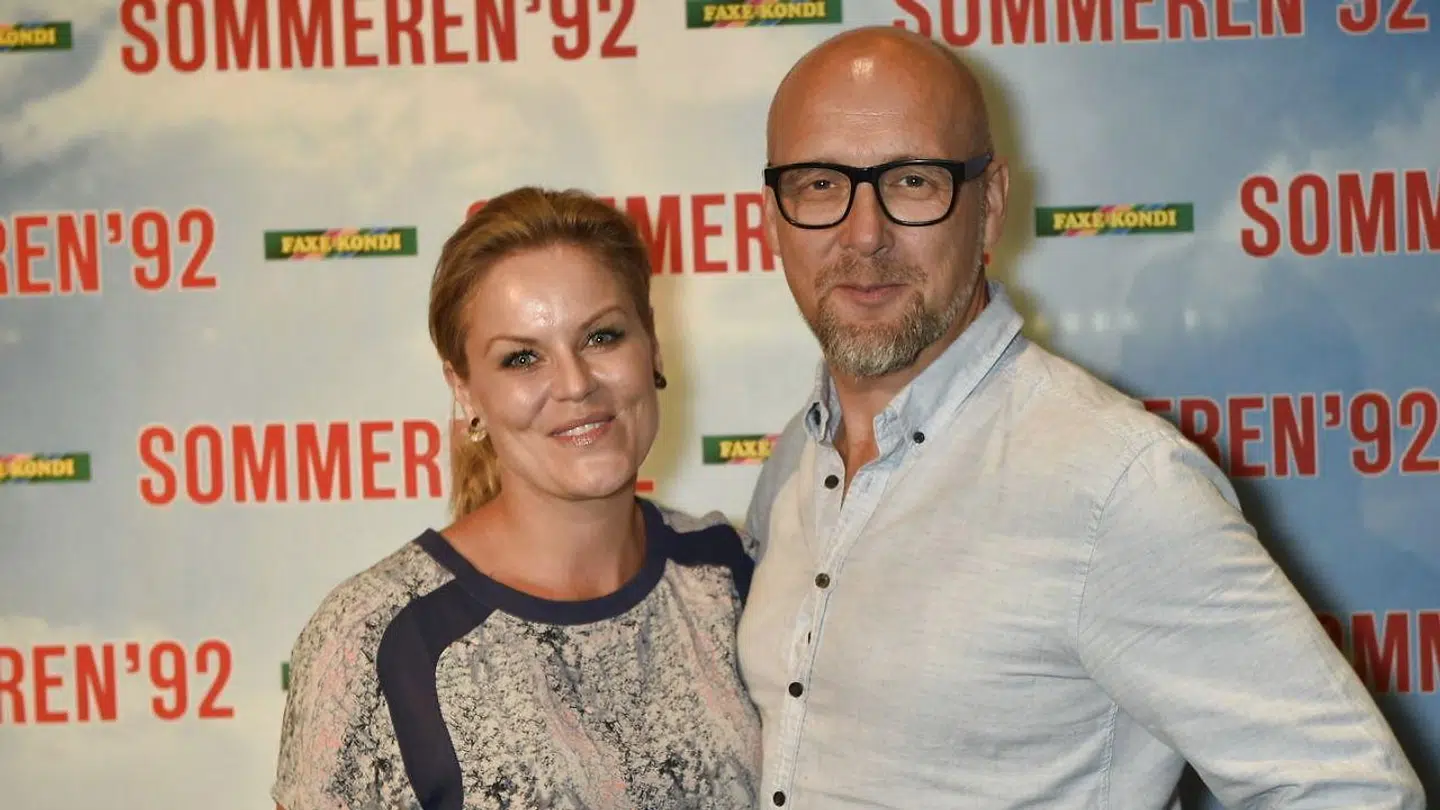 Cecilie Hother sammen med manden Thomas Gregers Honoré.