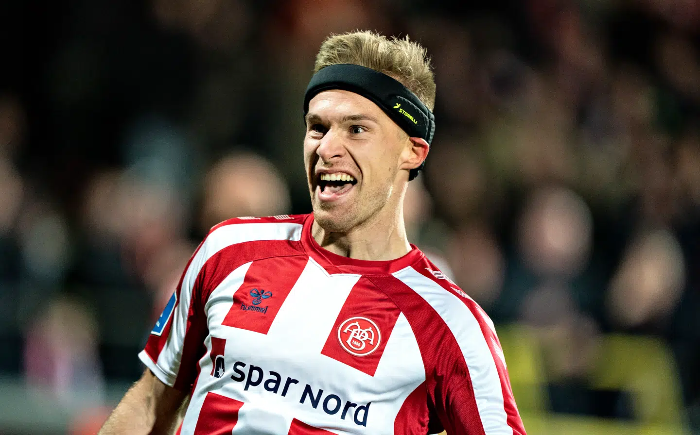 Tom van Weert blev dobbelt målscorer mod Brøndby.