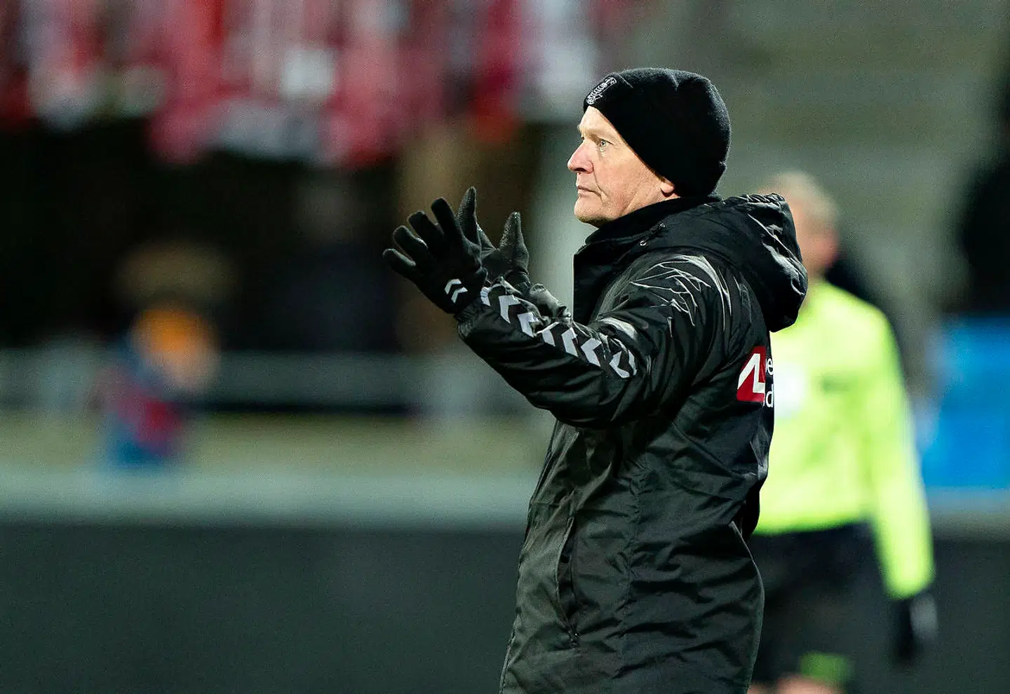 Brøndbys cheftræner, Niels Frederiksen, var utilfreds efter kampen mod AaB.