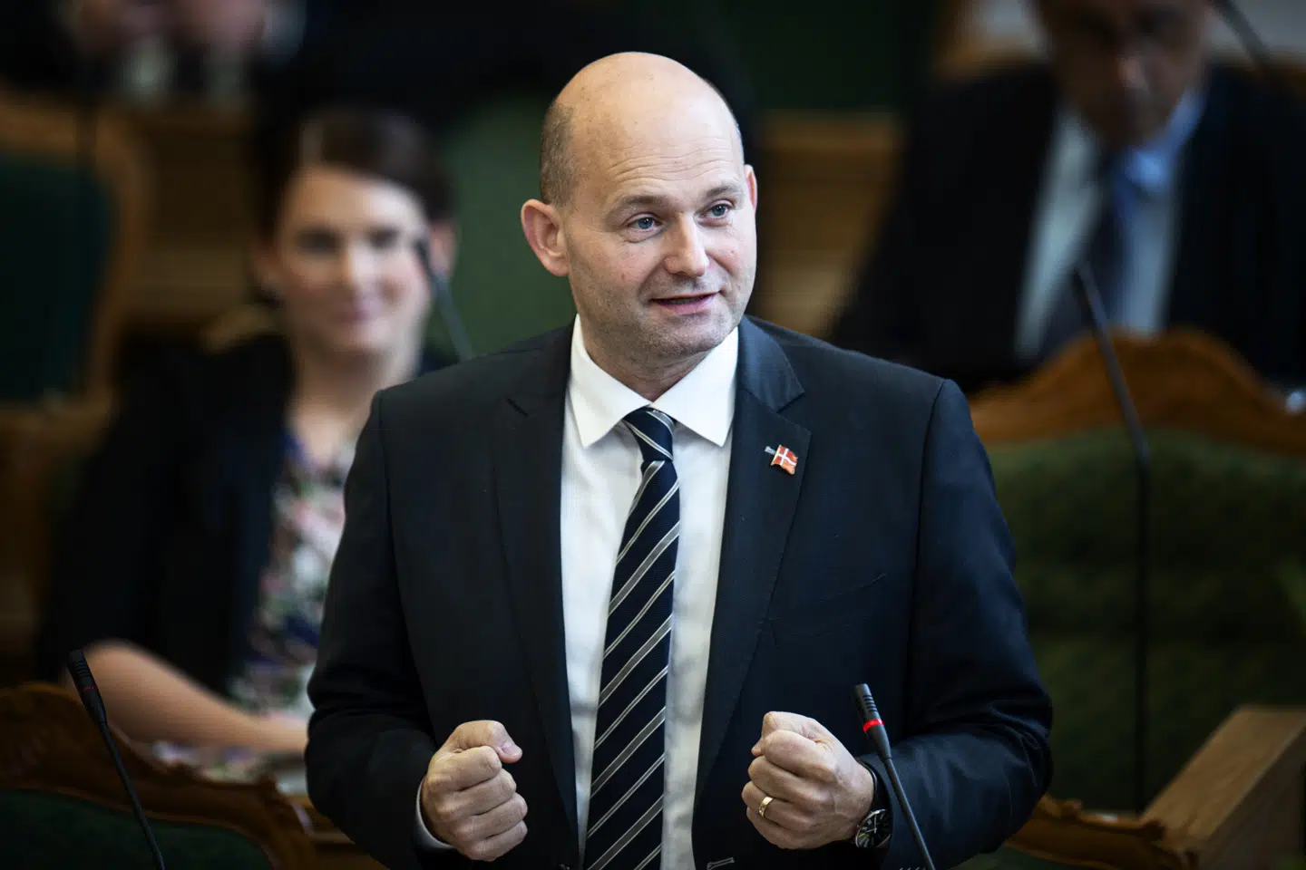 - Det er noget helt særligt at blive dansk statsborger, og der følger nogle helt særlige rettigheder med som pas og stemmeret. Det er ikke for kriminelle, der har fået fængselsdom. Sådan er livet, siger Søren Pape, der er formand for De Konservative. (Arkivfoto) Ida Guldbaek Arentsen/Ritzau Scanpix