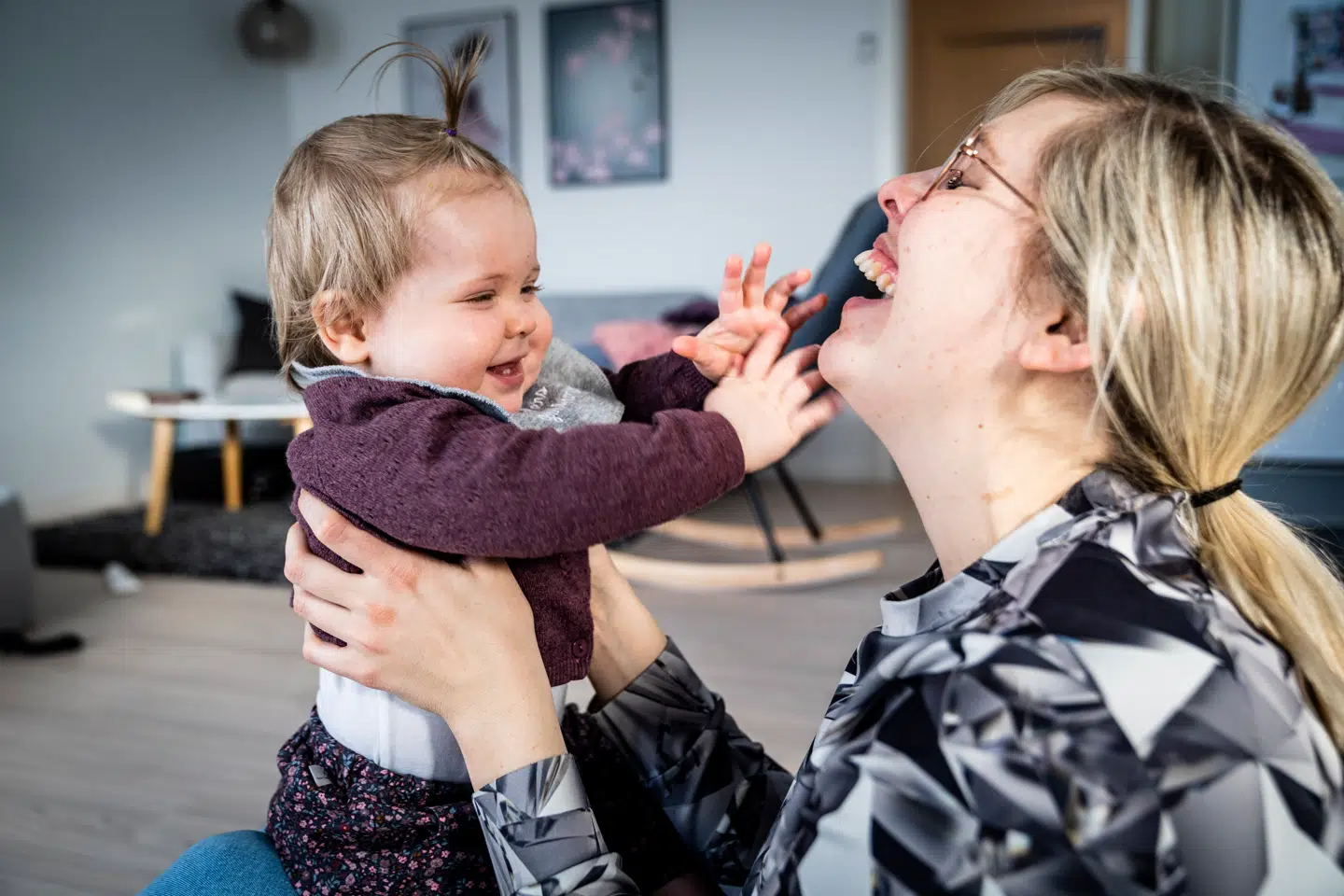 Den 4. marts fylder Lærke 1 år.