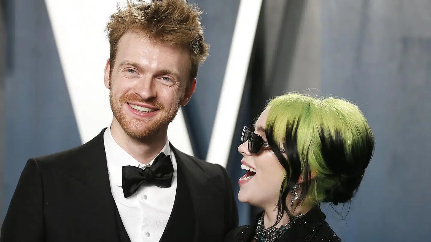 Billie Eilish med sin bror, Finneas O'Connell.