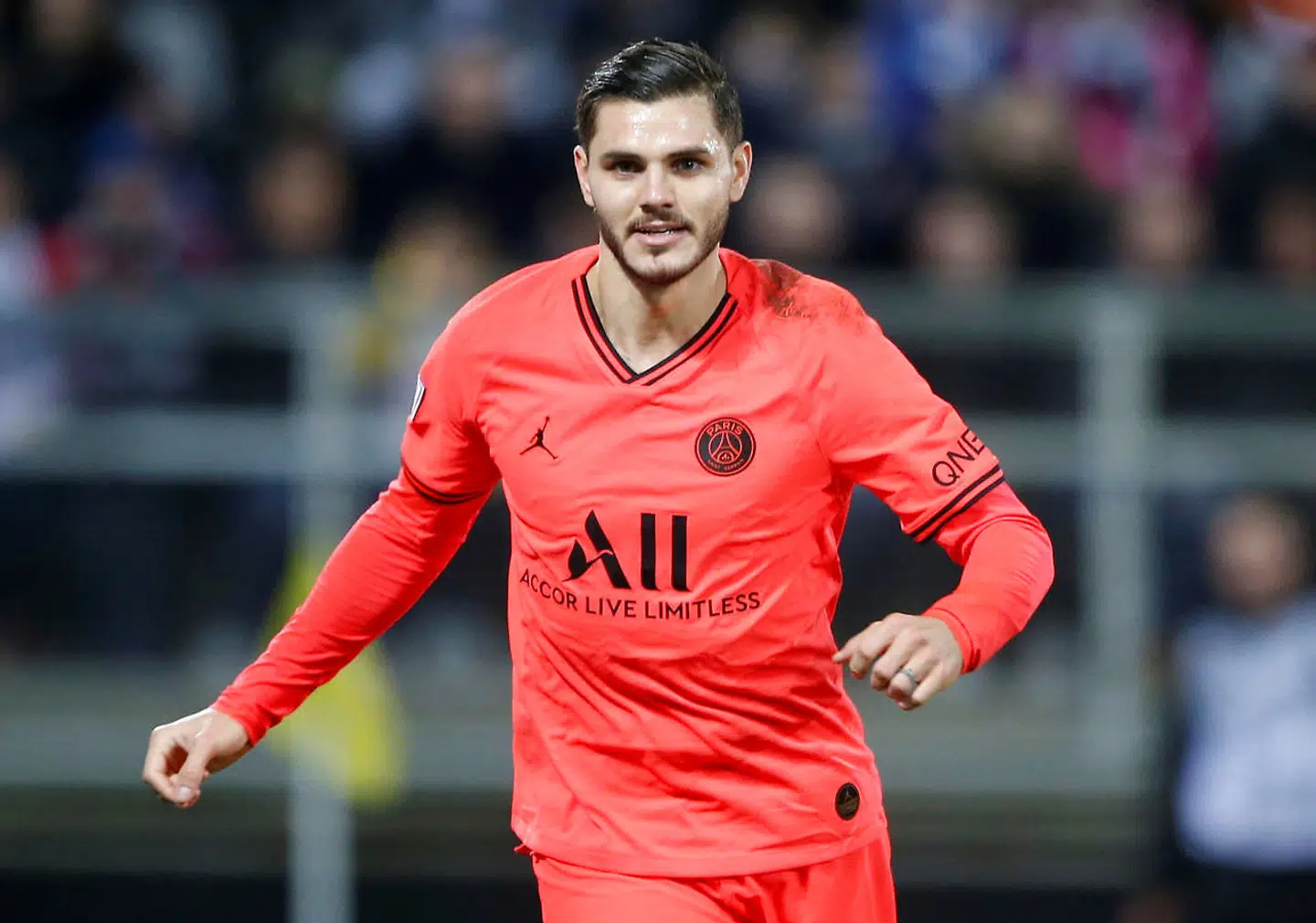 Mauro Icardi i PSG-trøjen.