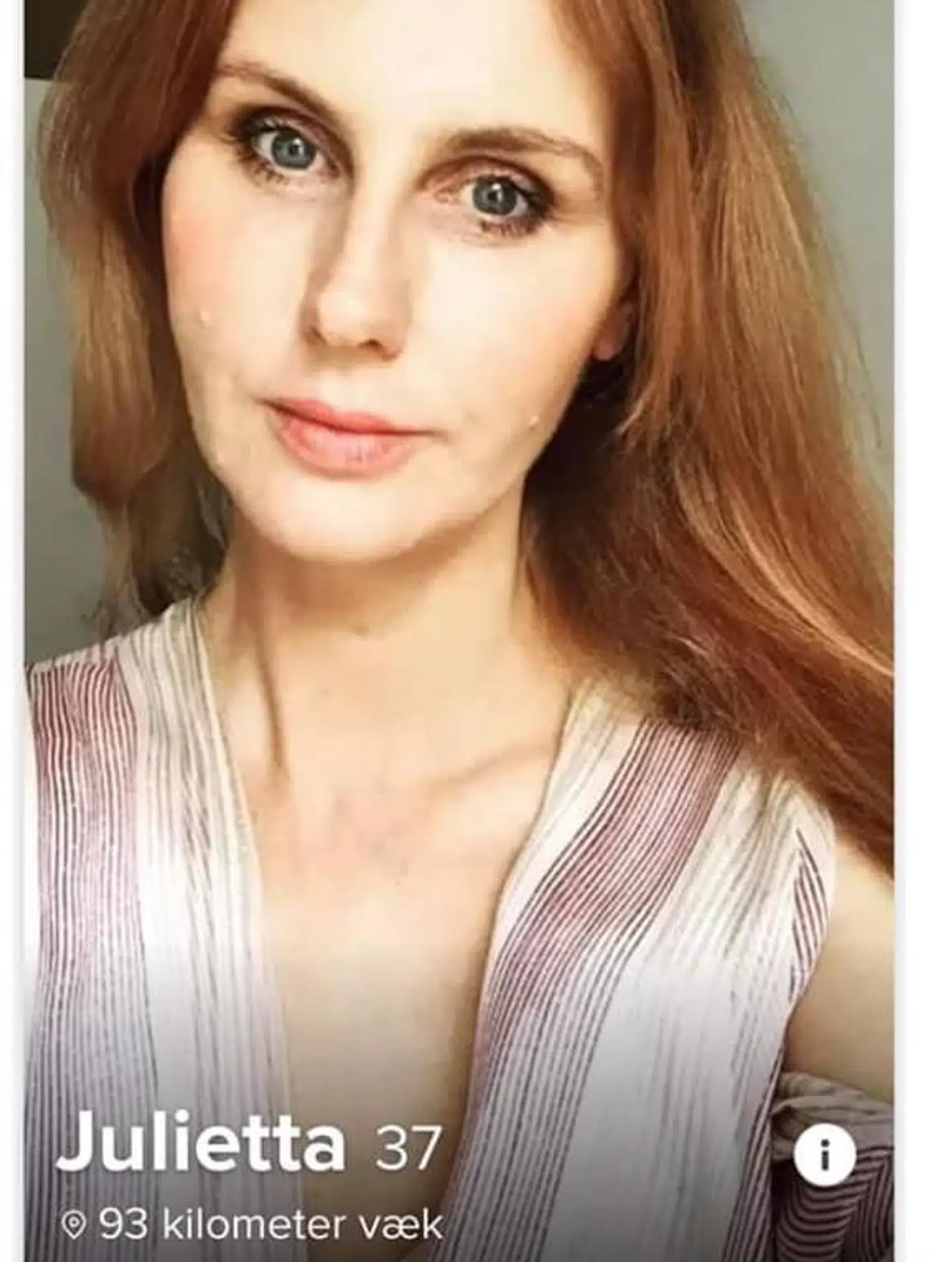 Her ses det billede, som Sanne Gottlieb har fået stjålet.