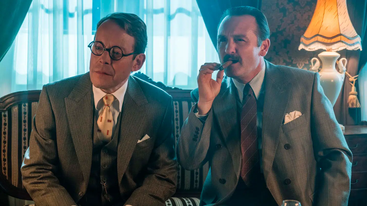 Hr Molin og Grosserer Madsen.