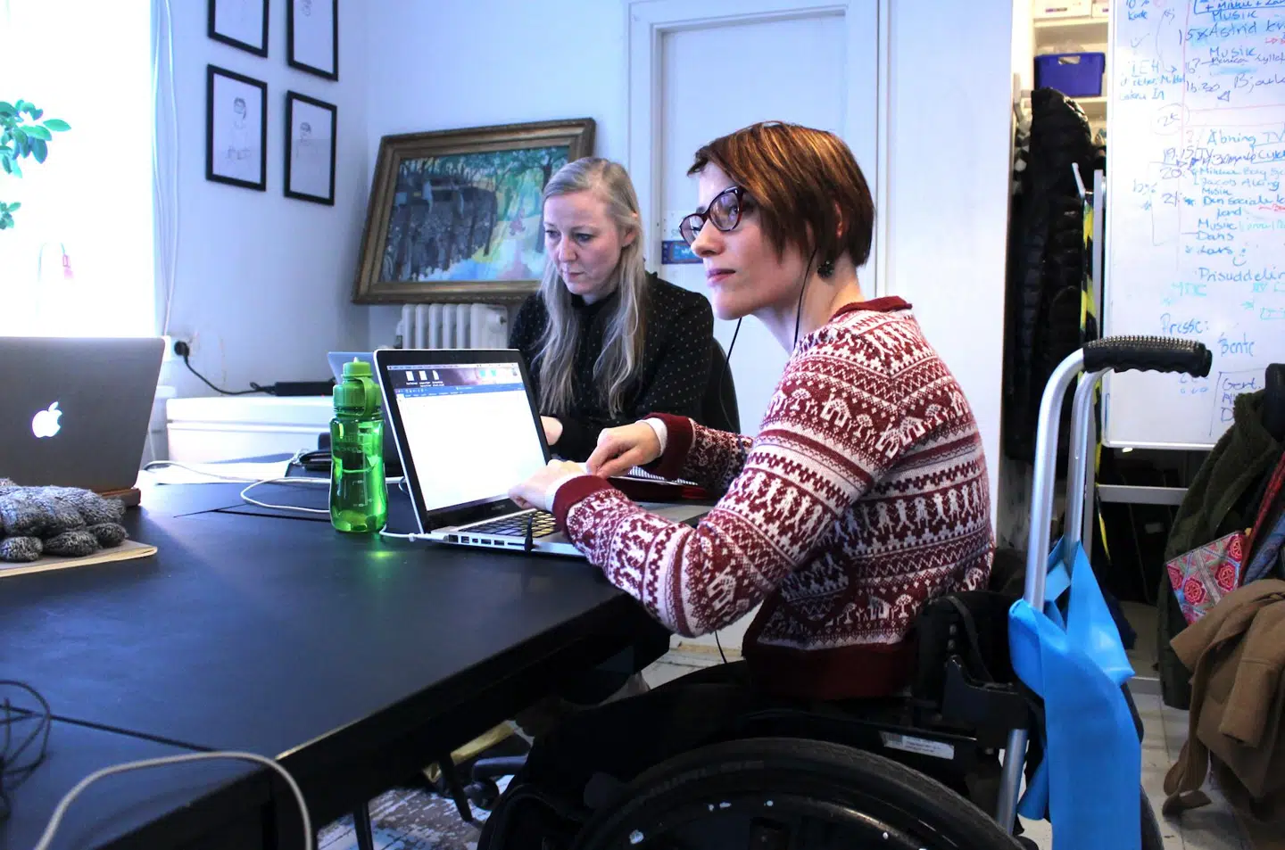 Hos People Like Us har 90 pct. ud af de 60 medarbejdere diagnoser. Foto: Mathias Røn Poulsen
