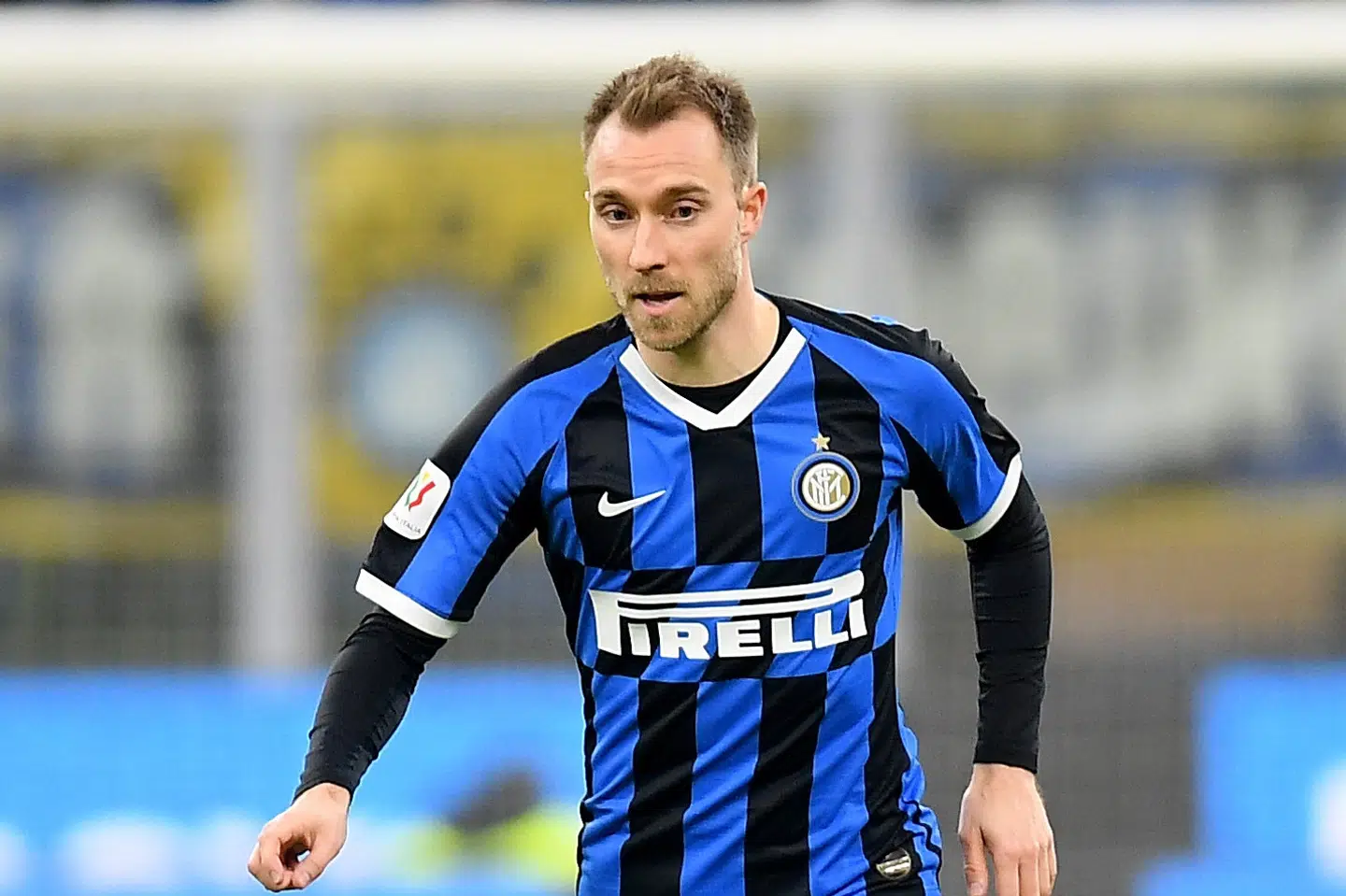 Christian Eriksen fik et kvarters tid som indskifter, da Inter tabte med 1-2 ude til Lazio i Serie A. (Arkivfoto). Daniele Mascolo/Reuters