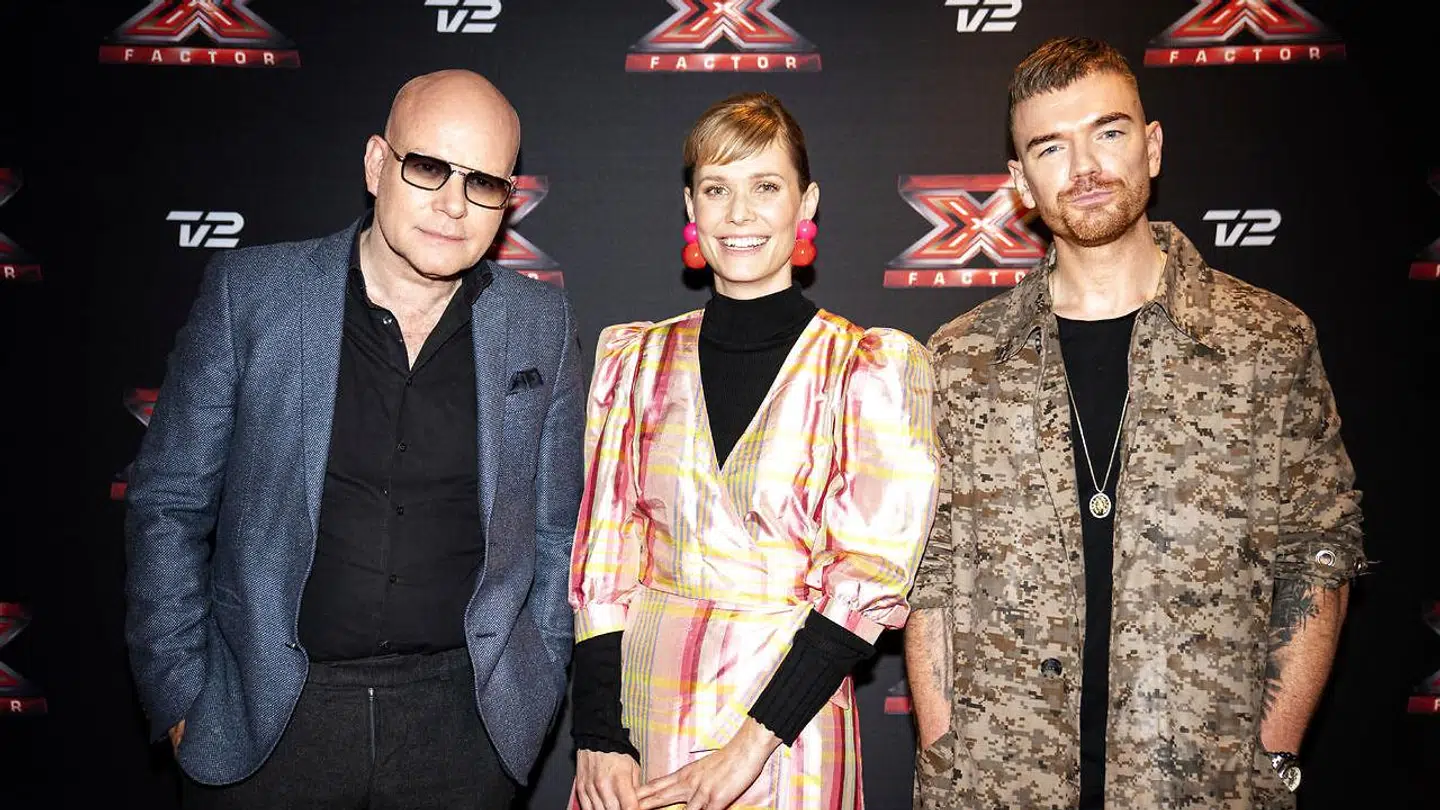 Pressemøde med dommerne på X Factor 2020 Thomas Blachman, Oh Land og Ankerstjerne på Nimb i København, tirsdag den 17. december 2019. 'X Factor' 2020 har premiere onsdag 1. januar på TV 2 og TV 2 PLAY.. (Foto: Ida Guldbæk Arentsen/Ritzau Scanpix)