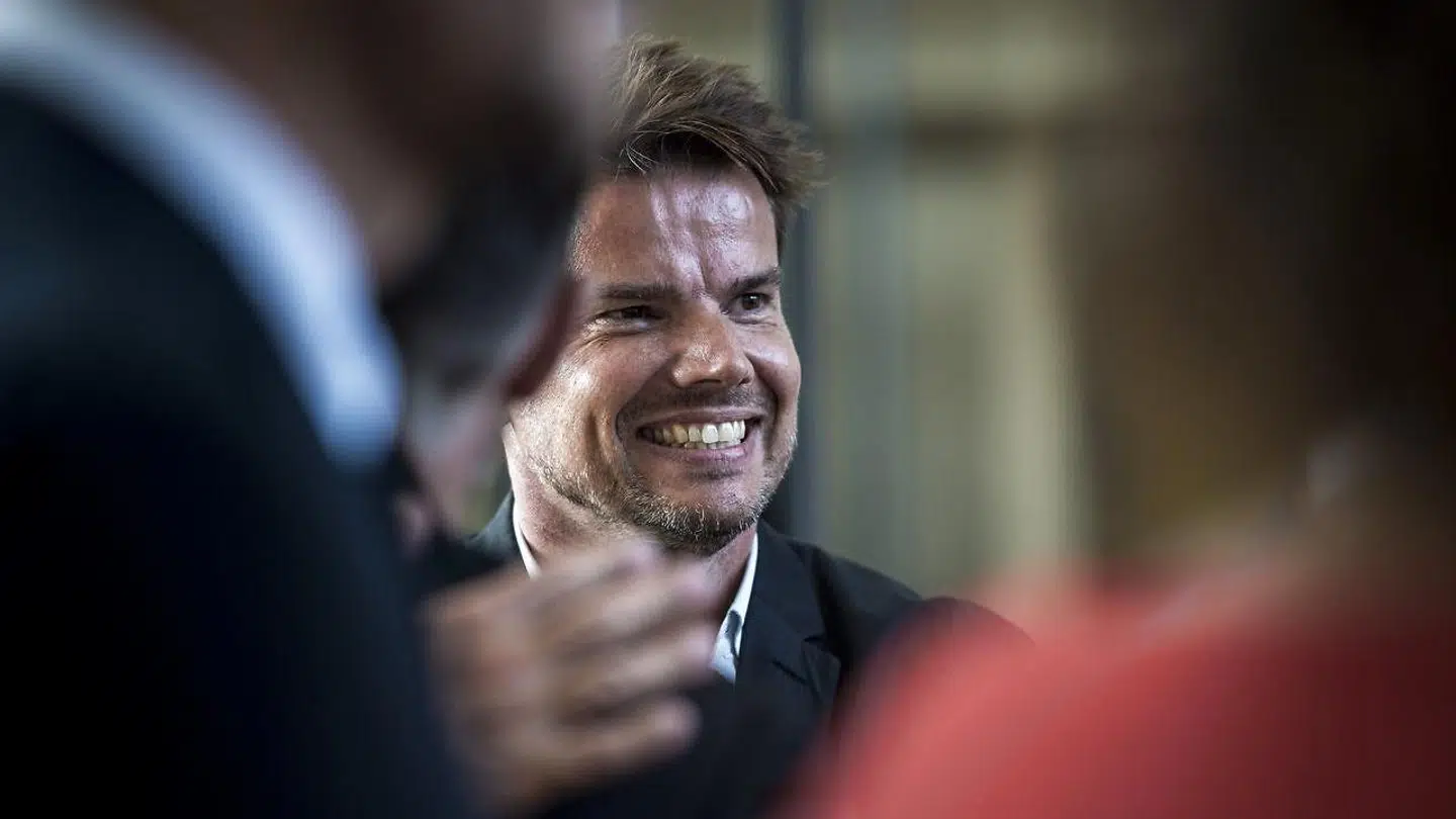 Daværende kulturminister Mette Bock overværer, at Bjarke Ingels Group, BIG, modtager Nykredit prisen 2018.