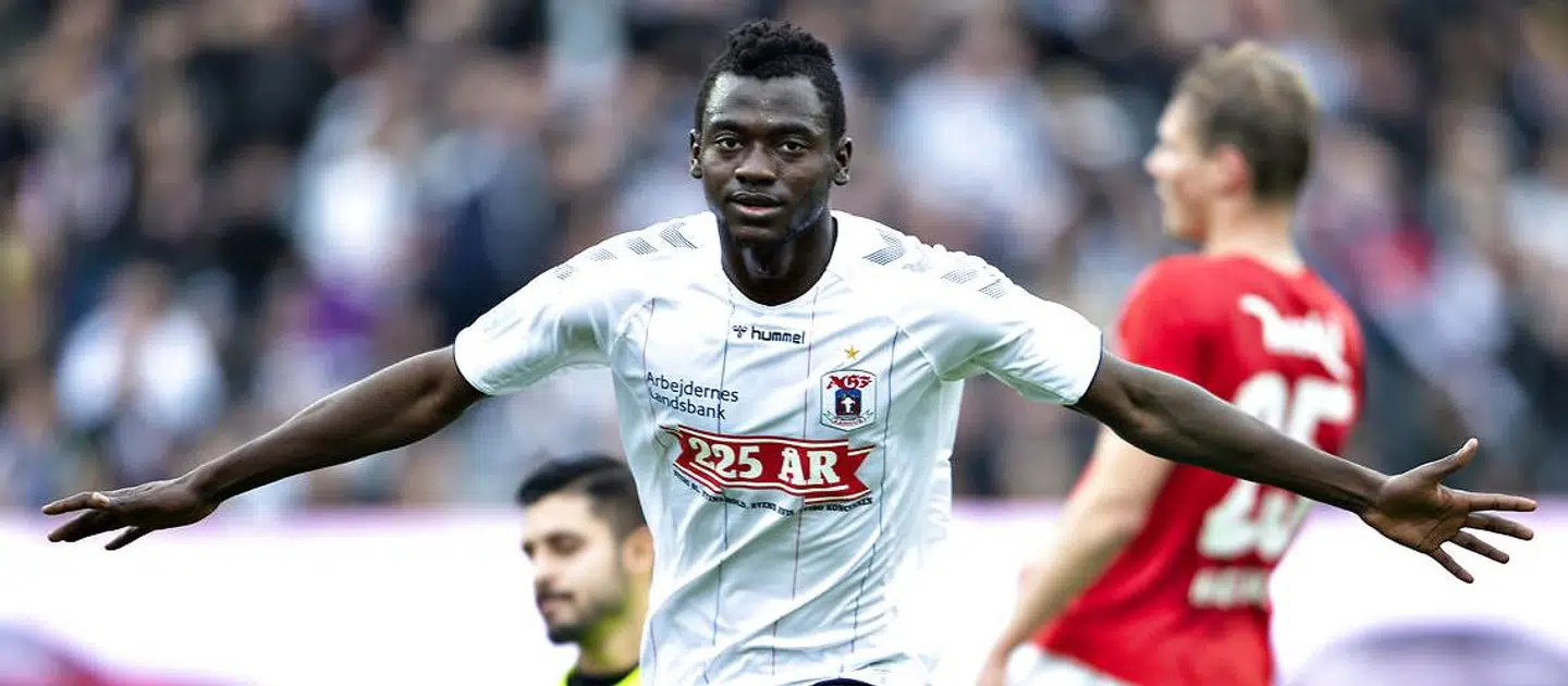 AGF's Mustapha Bundu.