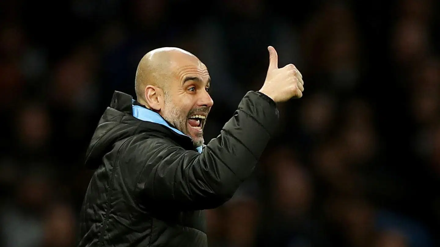 Pep Guardiola har trænet Manchester City siden 2016.