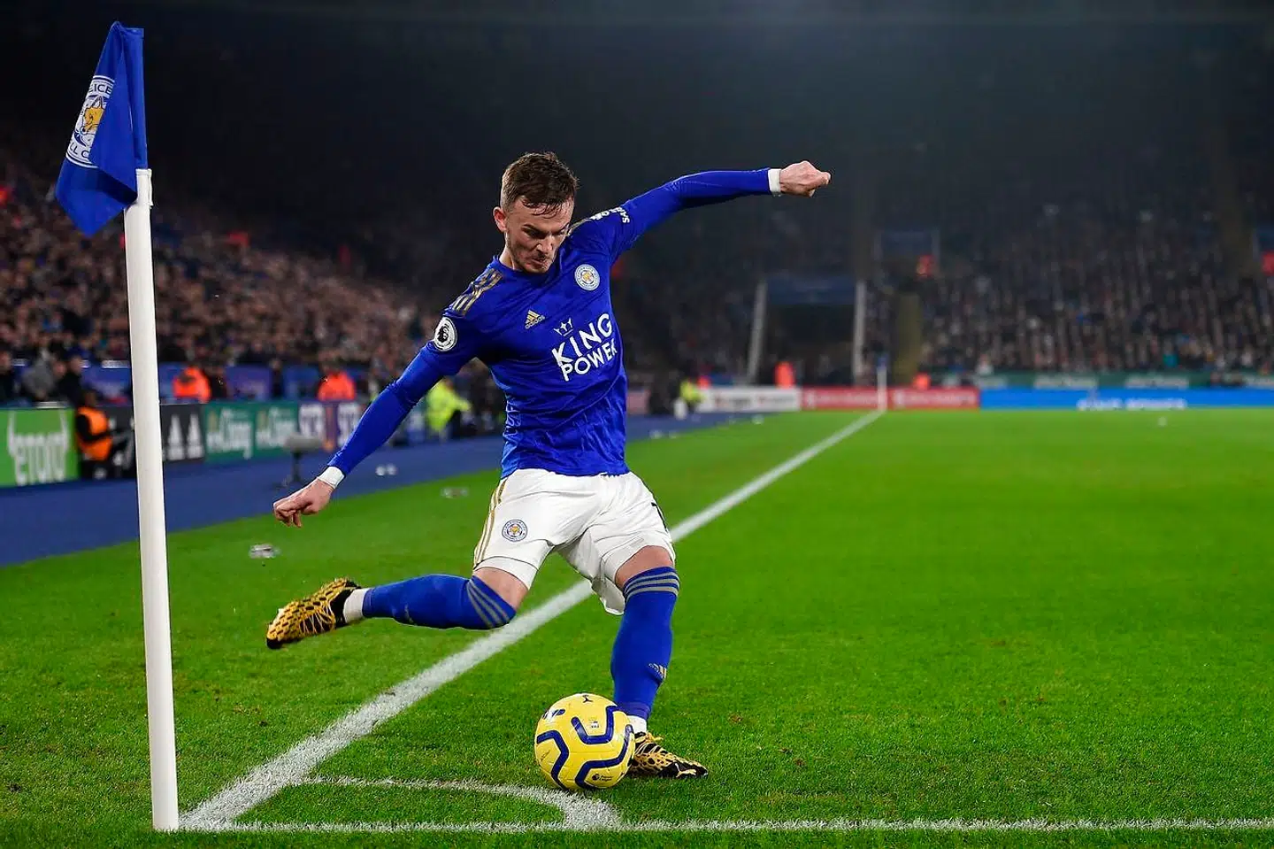 James Maddison har været en af de bærende kræfter i Leicester City.