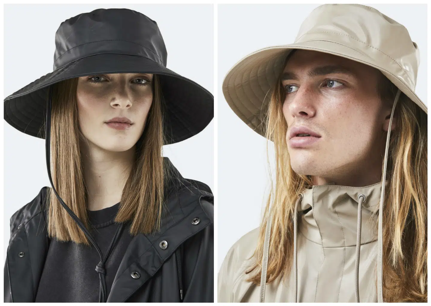 Den smarte vandtætte og oversized regn- eller bøllehat