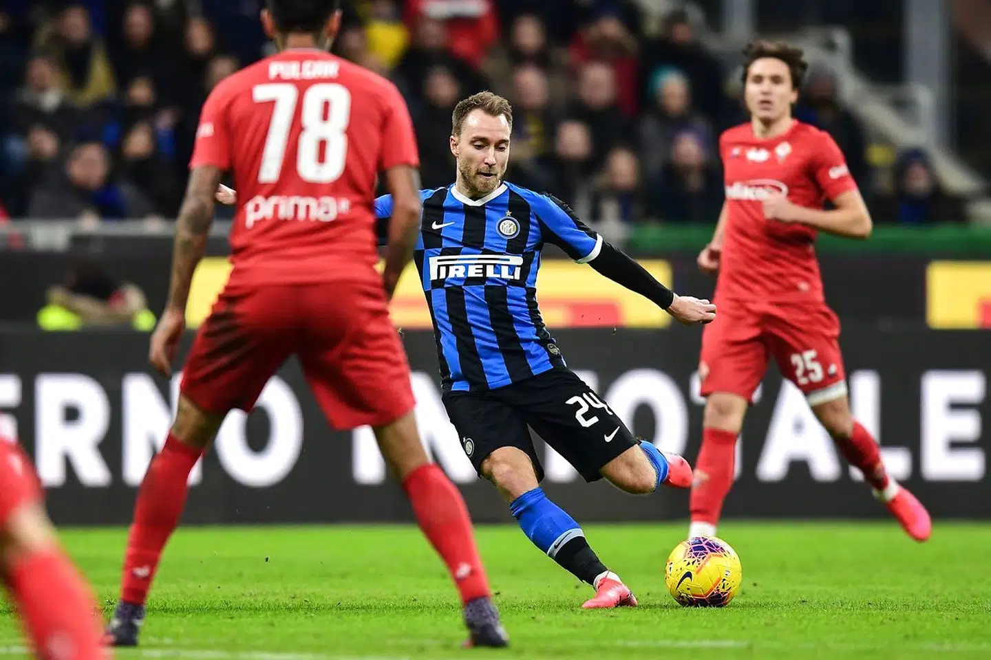 Christian Eriksen har indtil videre medvirket i tre Inter-kampe siden skiftet fra Tottenham.