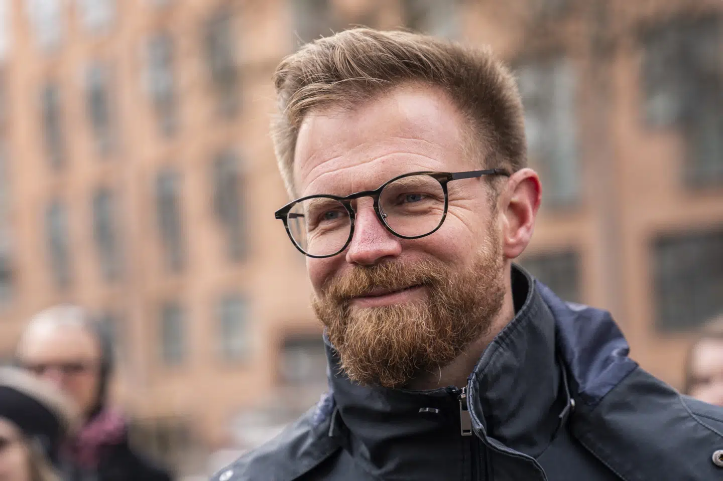 Transportminister Benny Engelbrecht (S) og hans kone, Charlotte, vil blive boende i samme hus i Adsbøl, selv om de skal skilles. (Arkivfoto) Niels Christian Vilmann/Ritzau Scanpix