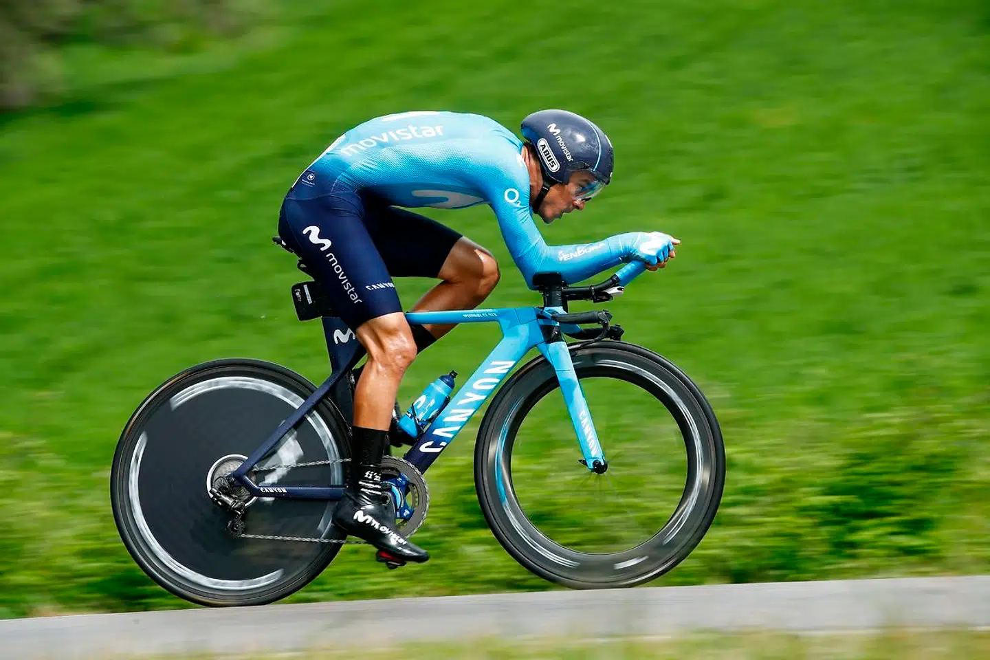 Andrey Amador ved Giro d'Italia i 2019.