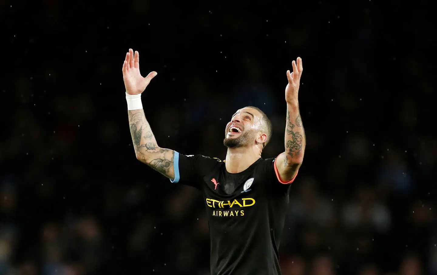 Kyle Walker skal være far for fjerde gang.