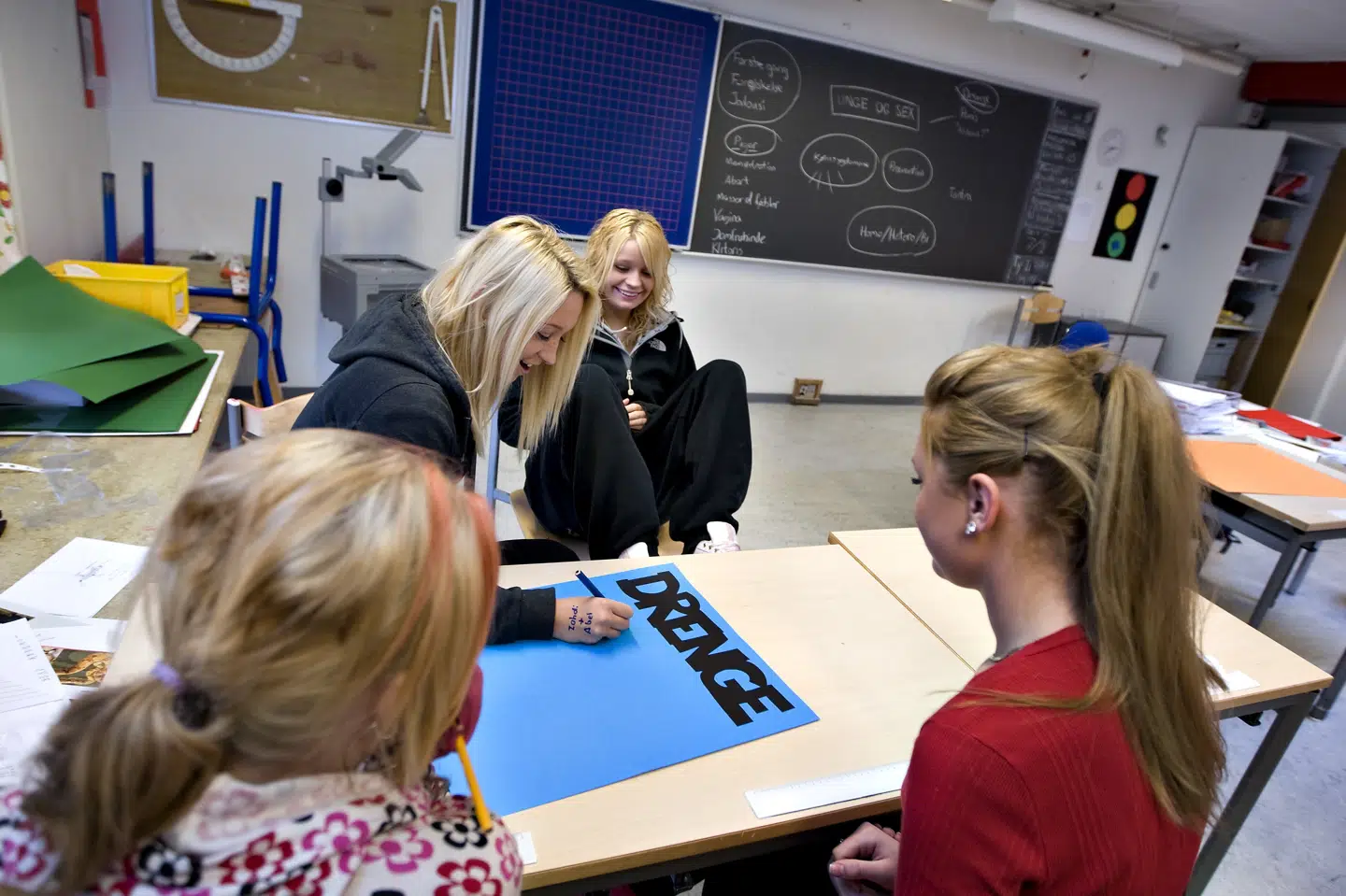 Står det til regeringens støttepartier, skal kommende folkeskolelærere være meget bedre til at undervise i køn og sex. (ARKIVFOTO) Henning Bagger/Ritzau Scanpix