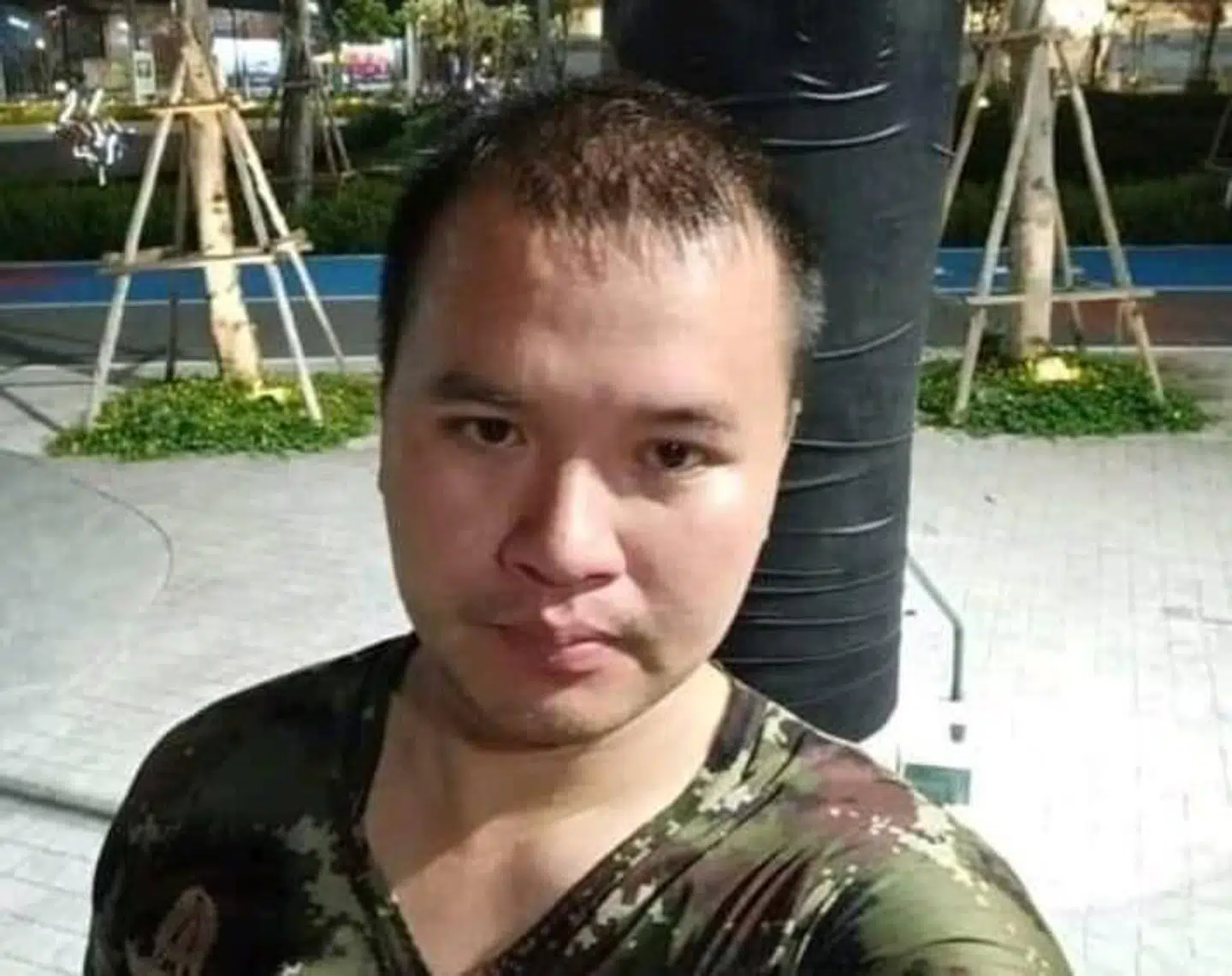 Jakrapanth Thomma, der soldaten, der har dræbt en række mennesker i Bangkok.